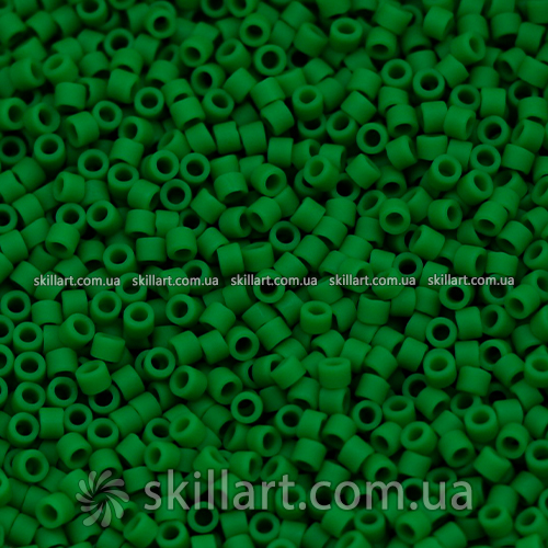 Бисер DB-754 Miyuki Delica Beads 11/0 (матовый, зеленый)